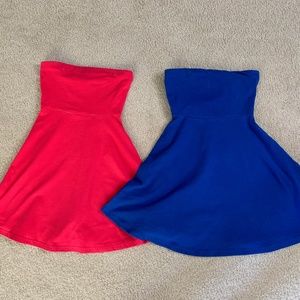 Express Strapless Jersey Dresses
